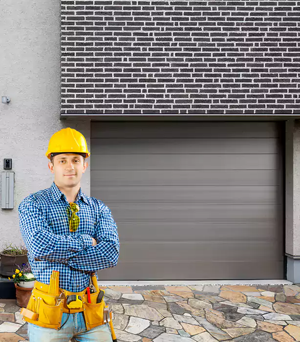 Electric Roll Up Garage Door Sunrise