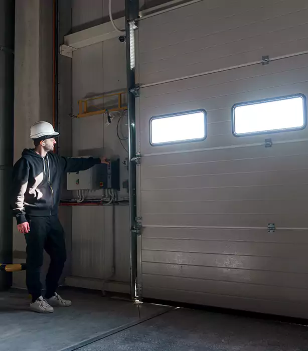 Vinyl Roll Up Garage Doors Sunrise