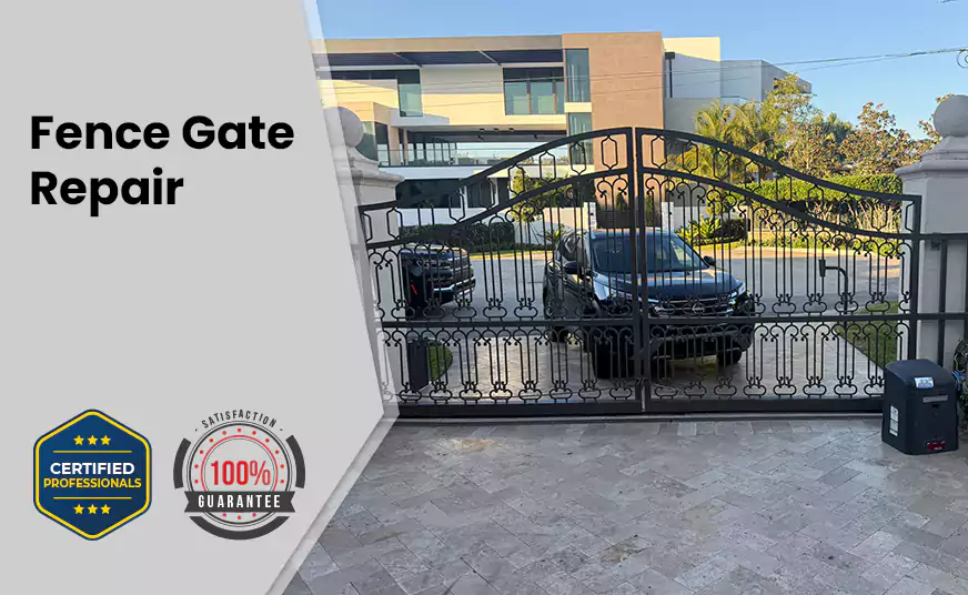Fence Gate Repair in Sunrise, FL