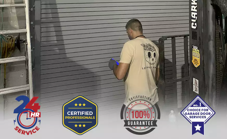 Garage Door Bottom Panel Repair in Sunrise, FL
