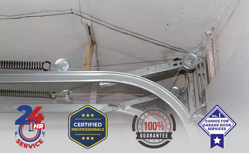 Overhead Garage Door Pulley Cable Replacement in Sunrise, FL