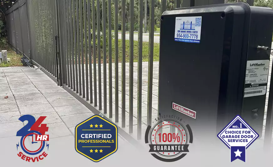 Swing Gate Opener Repair in Sunrise, FL