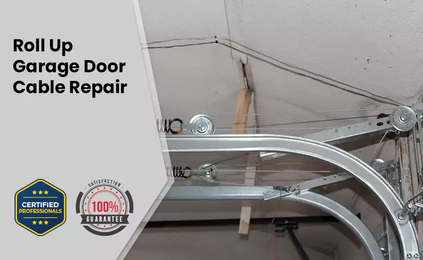 Roll Up Garage Door Cable Repair in Sunrise, FL