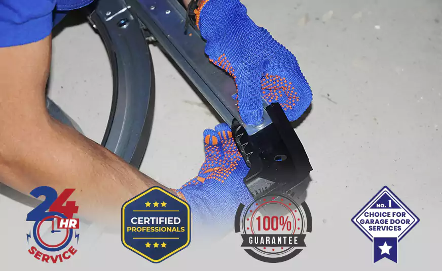 Single Track Garage Door Seal Replacement in Sunrise, FL