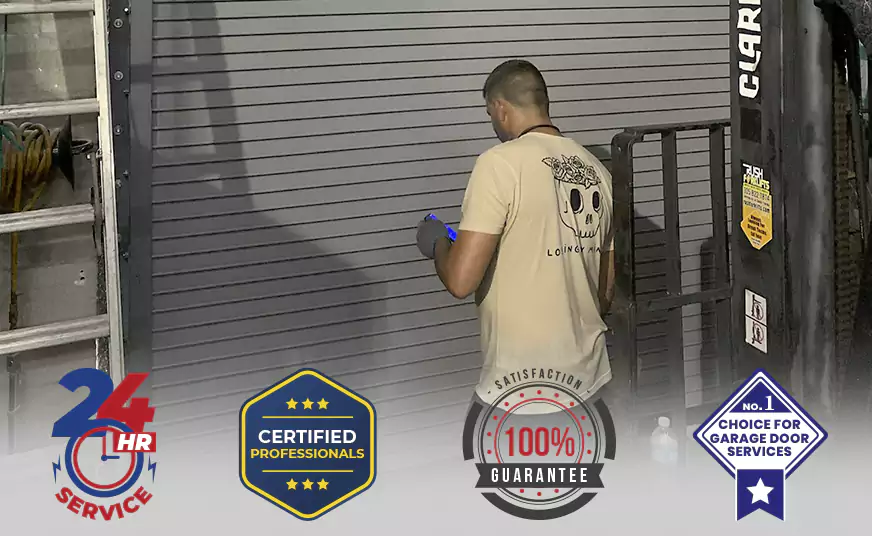 Single Track Garage Door Seal Replacement in Sunrise, FL