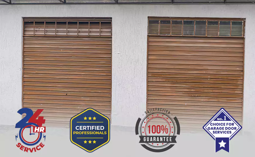 Residential Wood Roll Up Garage Doors in Sunrise, FL