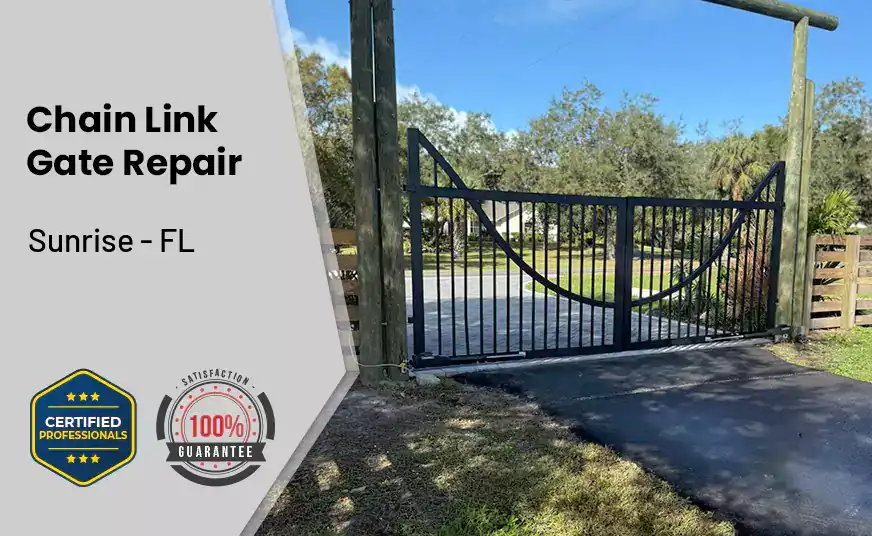 Chain Link Gate Repair Sunrise - FL 