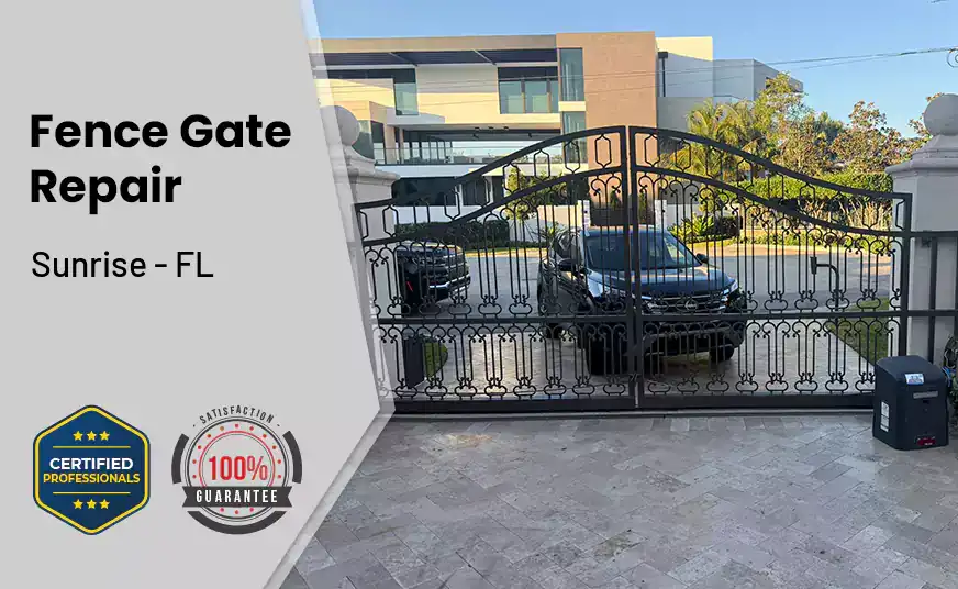 Fence Gate Repair Sunrise - FL 