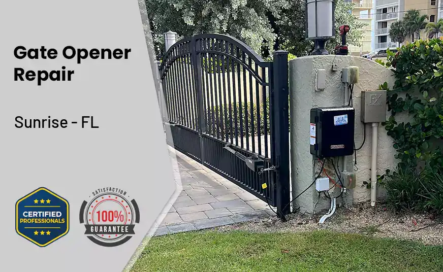 Gate Opener Repair Sunrise - FL 