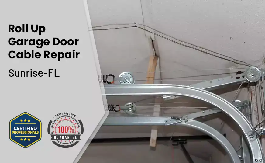 Roll Up Garage Door Cable Repair Sunrise-FL 