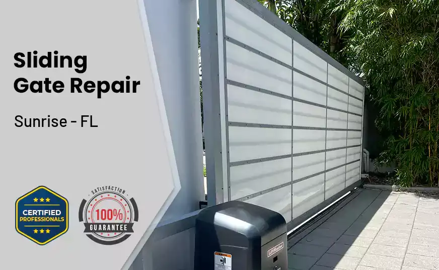 Sliding Gate Repair Sunrise - FL 
