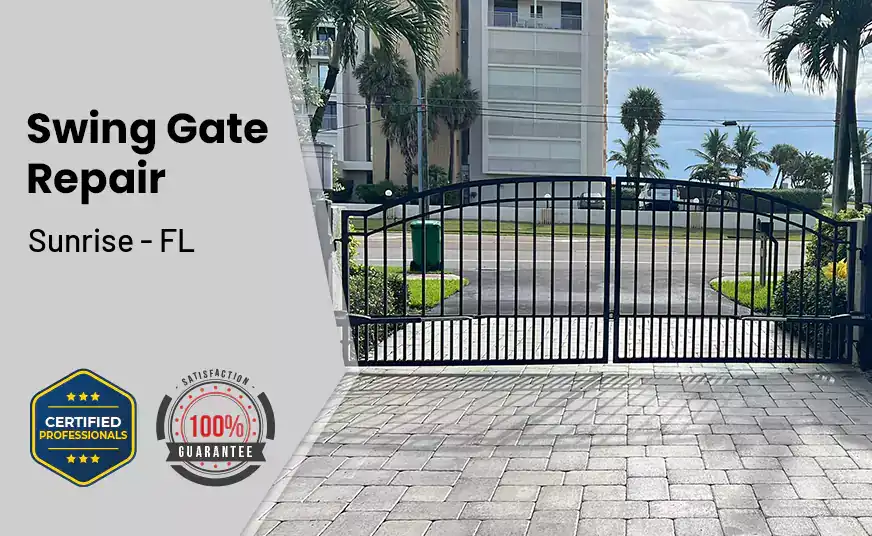 Swing Gate Repair Sunrise - FL 