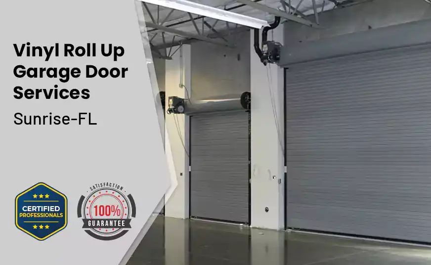 Vinyl Roll Up Garage Doors Sunrise-FL 