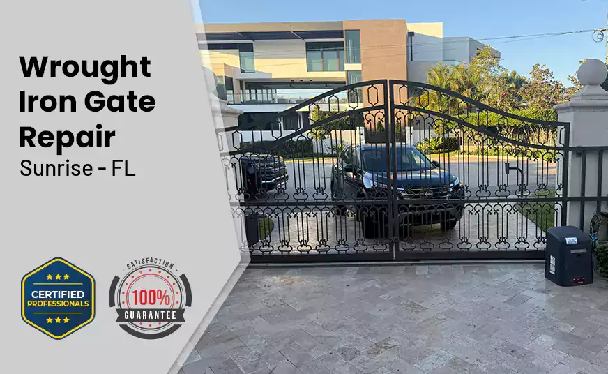  Wrought Iron Gate Repair Sunrise - FL 